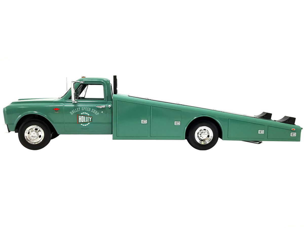 1967 Chevrolet C-30 Ramp Truck Green "Holley Speed Shop"