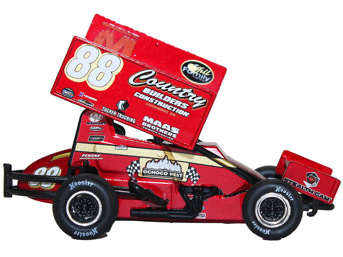 Austin McCarl "Country Builders Construction" Winged Sprint Car #88
