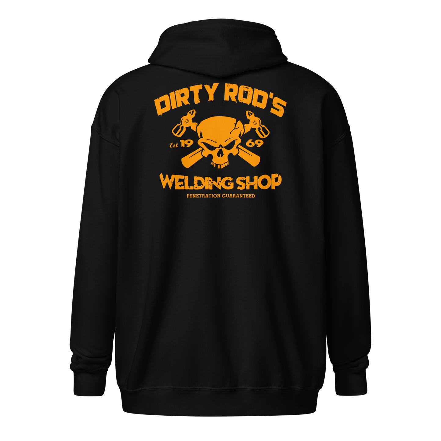 Dirty Rod's Welding Shop Zipper Hoodie
