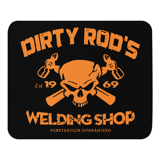 Dirty Rod's Welding Shop Mouse Pad