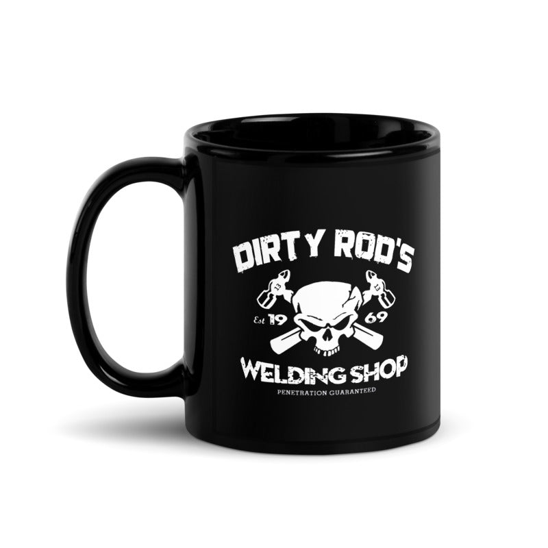 Dirty Rod's Welding Shop Coffee Mug - White