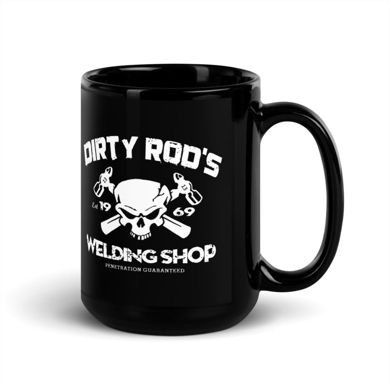 Dirty Rod's Welding Shop Coffee Mug - White